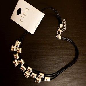 Cleo Silver Statement Necklace